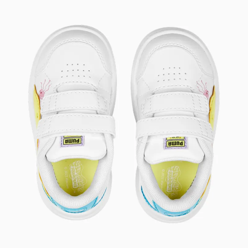 Puma x SPONGEBOB Evolve Court Wit/Blauw/Roze (390871-01)