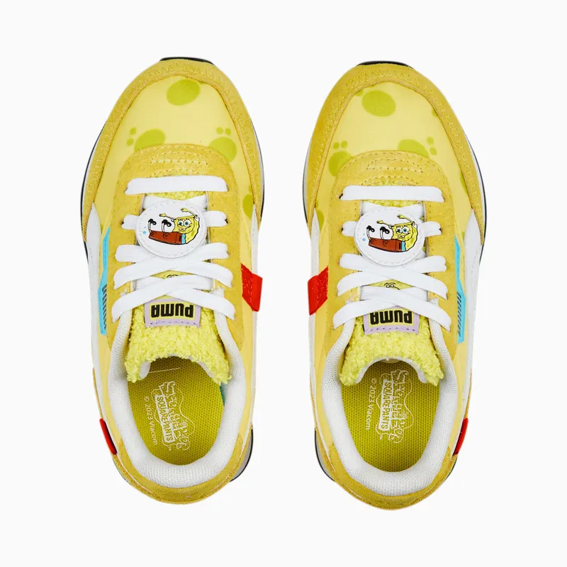 Puma x SPONGEBOB Future Rider Geel/Wit (392117-01)