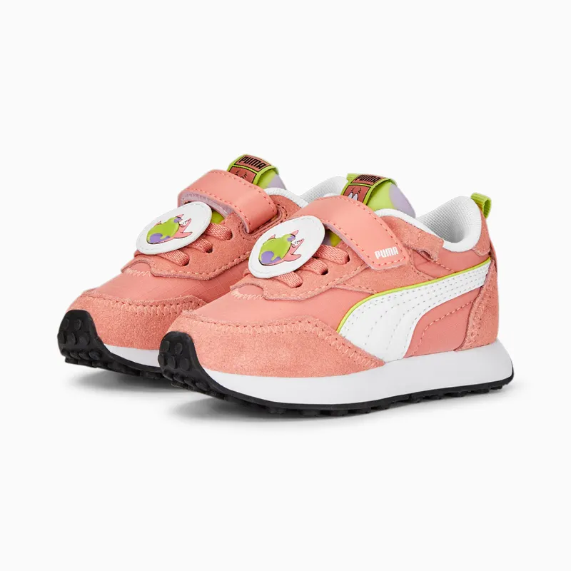Puma x SPONGEBOB Rider FV Roze/Wit (392121-01)
