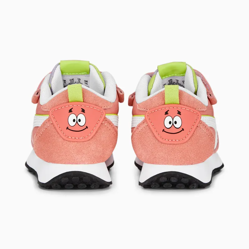 Puma x SPONGEBOB Rider FV Roze/Wit (392121-01)