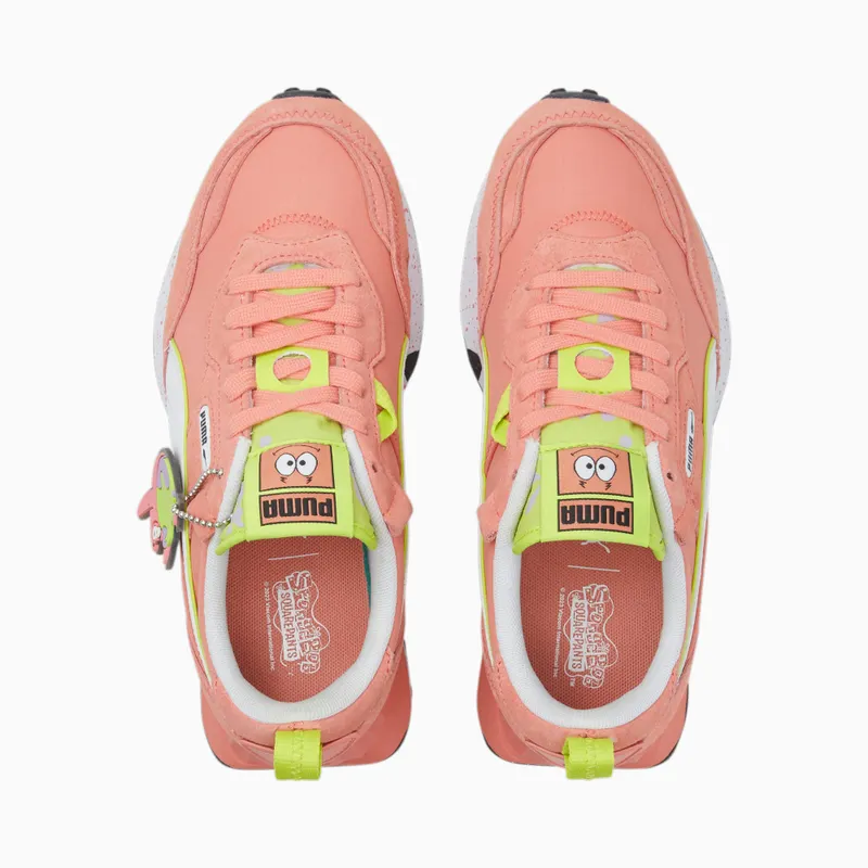 Puma x SPONGEBOB Rider FV Roze/Wit (392119-01)