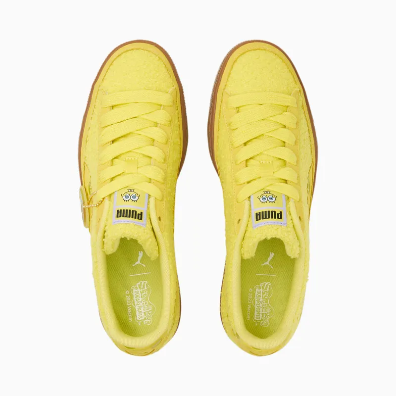 Puma x SPONGEBOB Suede Geel (391008-01)