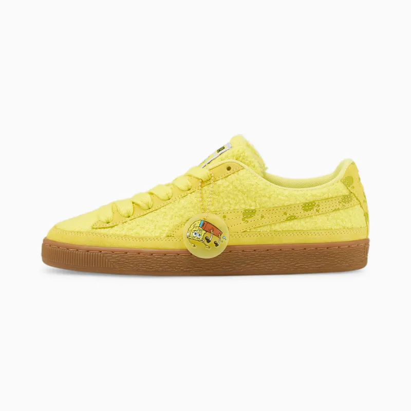 Puma x SPONGEBOB Suede Geel (391008-01)