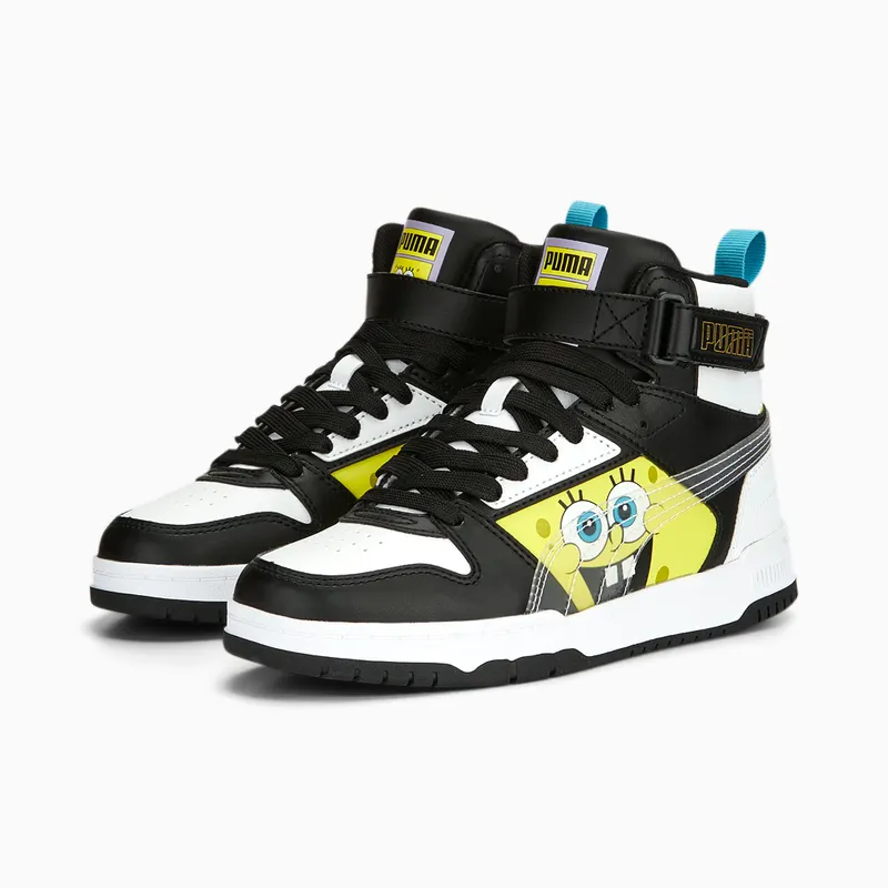 Puma RBD Game SpongeBob Geel/Blauw/Zwart (390864-01)