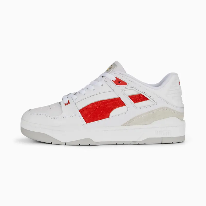 Puma Slipstream Suede FS Wit/Grijs/Rood (388634-08)