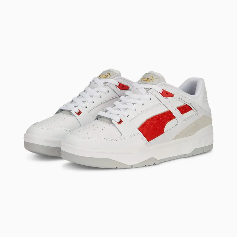 Puma Slipstream Suede FS Wit/Grijs/Rood (388634-08)