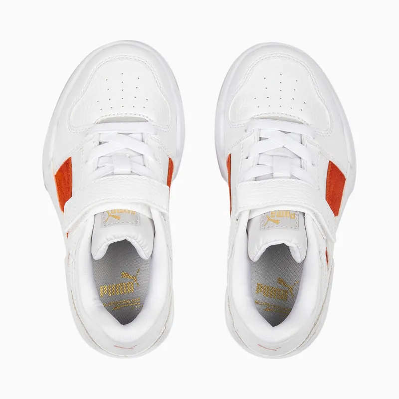 Puma Slipstream Suede FS met alternatieve sluiting Wit/Grijs/Rood (388684-06)