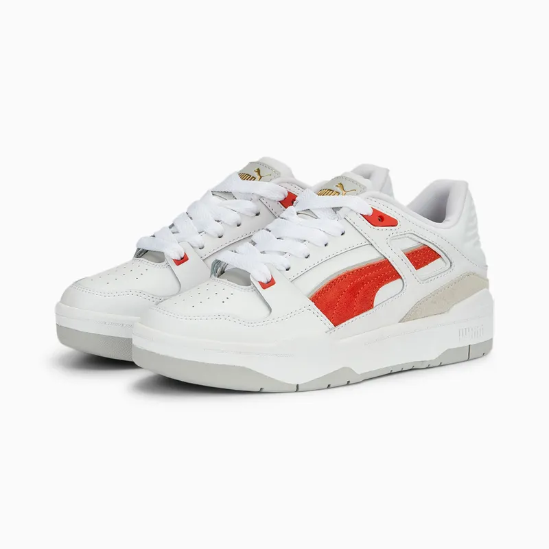 Puma Slipstream Suede FS Wit/Grijs/Rood (388683-06)