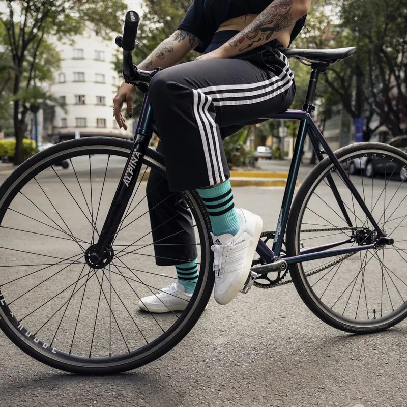 adidas The Velosamba Vegan Fietsschoenen Cloud White / Cloud White / Core Black (GX1672)