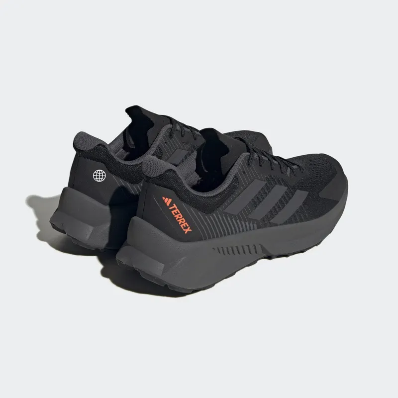 adidas TERREX Soulstride Flow Trail Running Core Black / Grey Six / Impact Orange (GX1822)