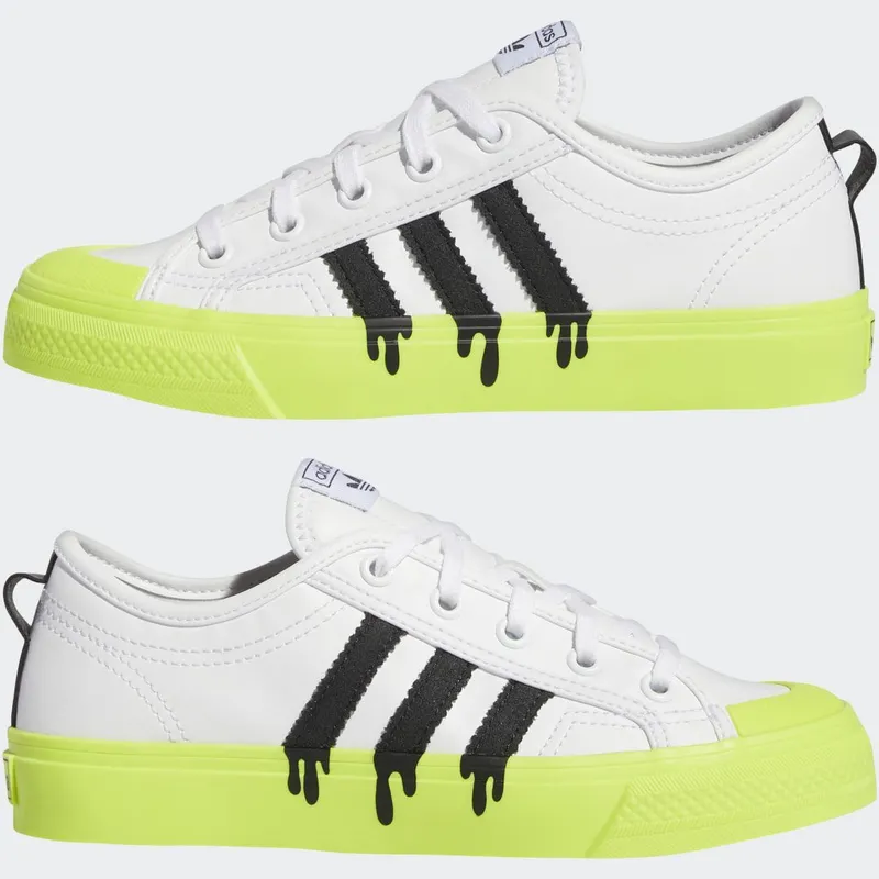 adidas Nizza Cloud White / Core Black / Solar Yellow (GX5886)