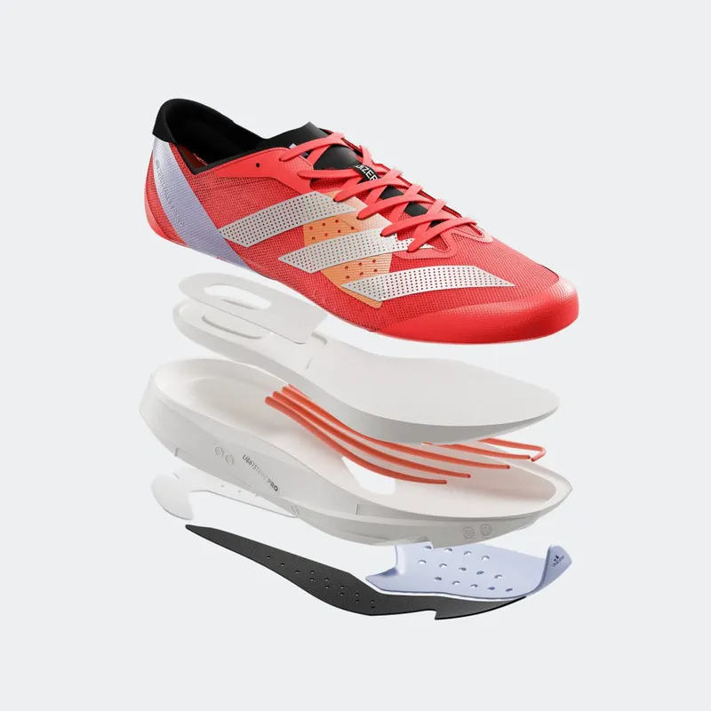 adidas Adizero Takumi Sen 9 Solar Red / Zero Metalic / Coral Fusion (GX9776)