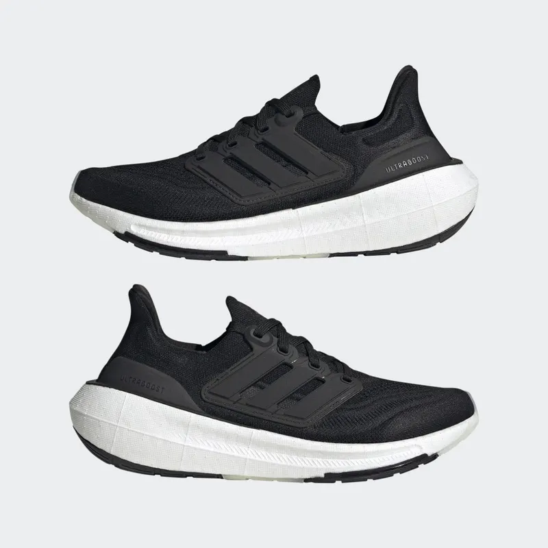 adidas Ultraboost Light Core Black / Core Black / Crystal White (GY9353)