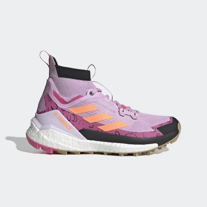 adidas TERREX FREE HIKER 2 BCA HIKING SCHOENEN Bliss Lilac / Beam Orange / Pulse Magenta (GZ0688)