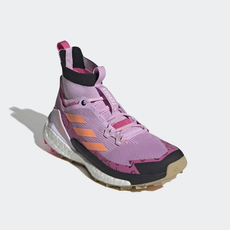 adidas TERREX FREE HIKER 2 BCA HIKING SCHOENEN Bliss Lilac / Beam Orange / Pulse Magenta (GZ0688)
