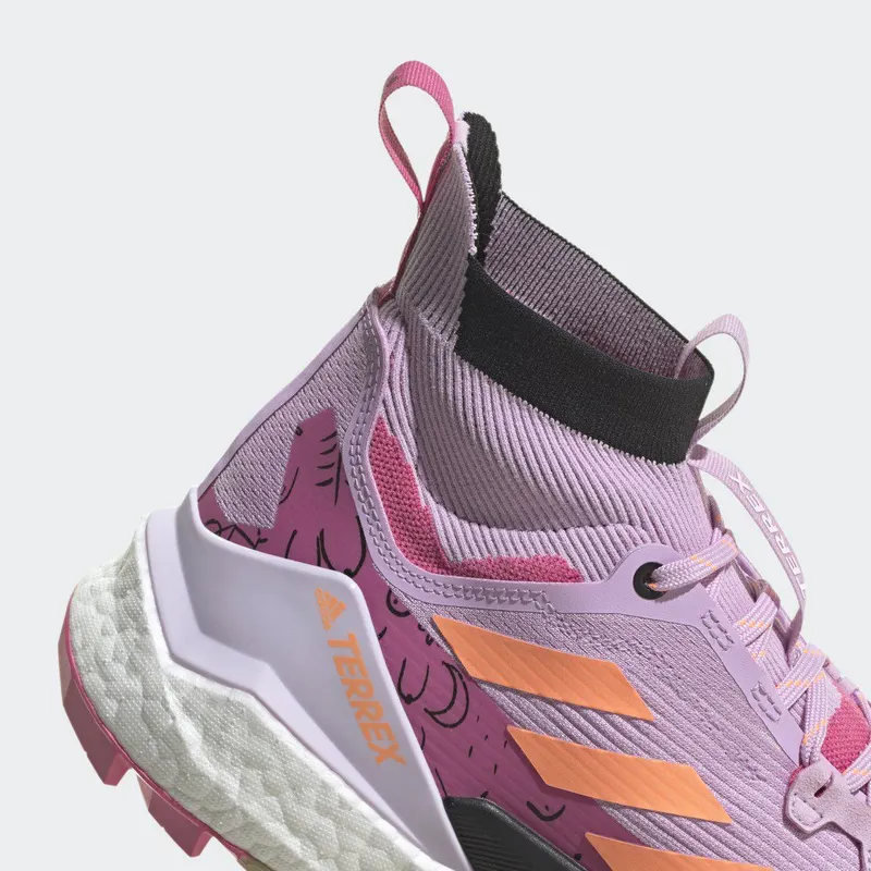 adidas TERREX FREE HIKER 2 BCA HIKING SCHOENEN Bliss Lilac / Beam Orange / Pulse Magenta (GZ0688)