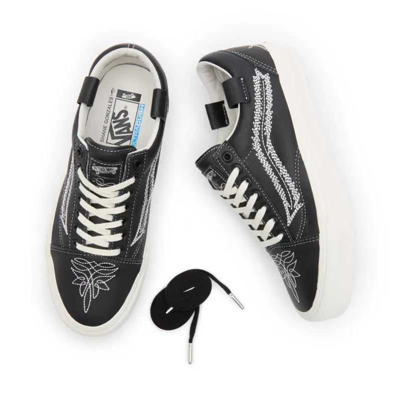 VANS Vault By Vans X Shane Gonzales Old Skool Zwart (VN0A4BVF1KP)