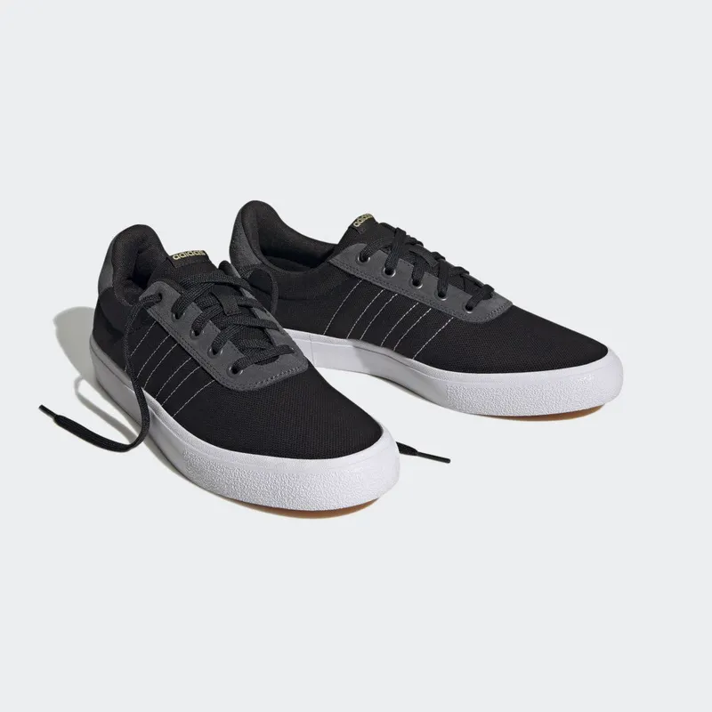adidas Vulc Raid3r 3-Stripes Core Black / Cloud White / Matte Gold (H06283)