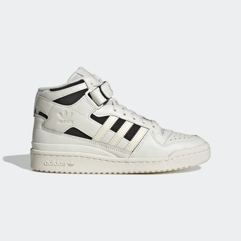 adidas Forum Mid Off White / Cream White / Core Black (H06453)