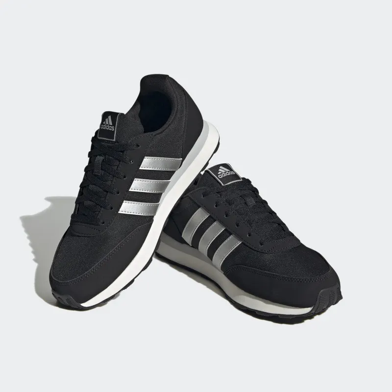 adidas Run 60s 3.0 Lifestyle Hardloopschoenen Core Black / Silver Metallic / Core White (HP2249)