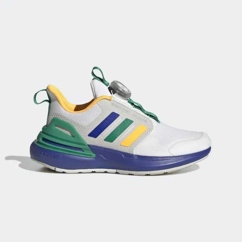 adidas RapidaSport Bounce met BOA Sluiting Cloud White / Lucid Blue / Court Green (HP2568)