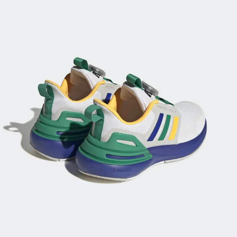 adidas RapidaSport Bounce met BOA Sluiting Cloud White / Lucid Blue / Court Green (HP2568)