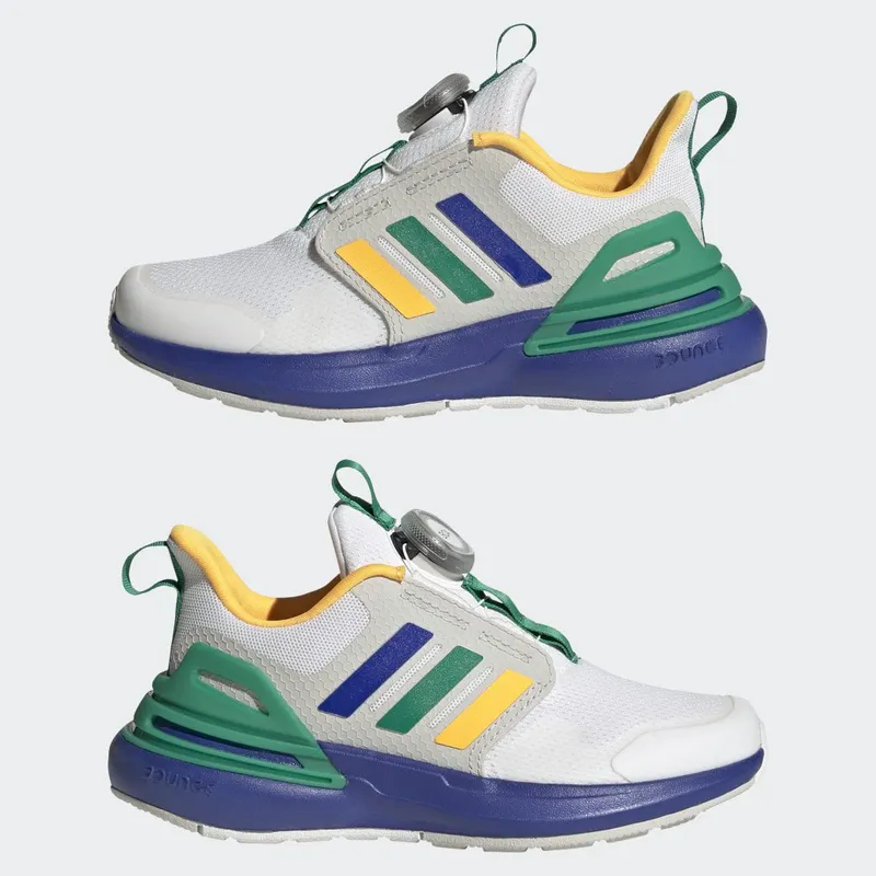 adidas RapidaSport Bounce met BOA Sluiting Cloud White / Lucid Blue / Court Green (HP2568)