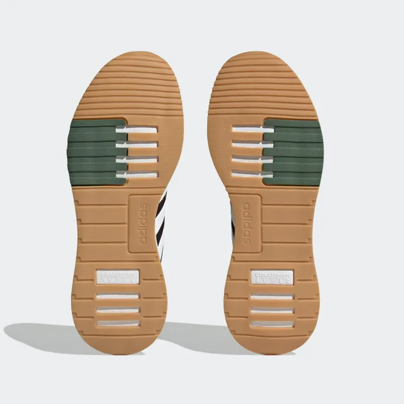 adidas Racer TR21 Cloudfoam Lifestyle Running Green Oxide / Cloud White / Screaming Orange (HP2720)