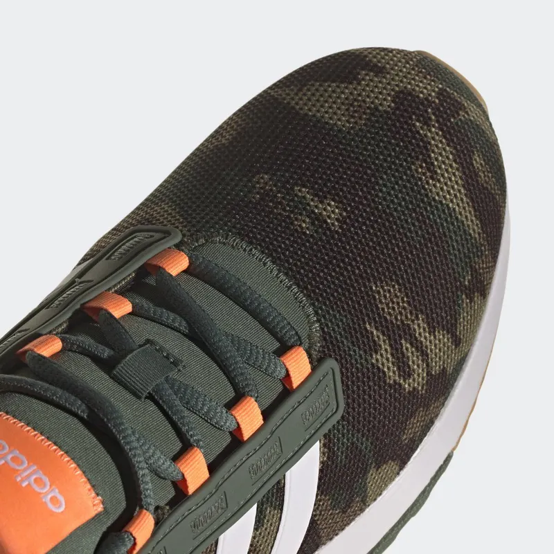 adidas Racer TR21 Cloudfoam Lifestyle Running Green Oxide / Cloud White / Screaming Orange (HP2720)
