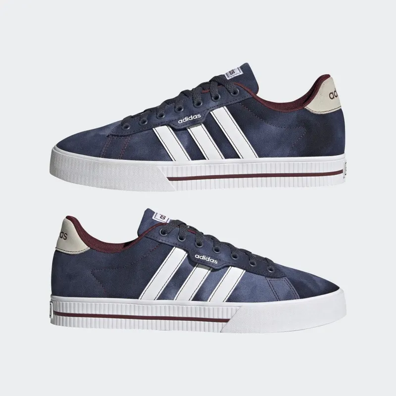 adidas Daily 3.0 Lifestyle Skateboarding Suède Shadow Navy / Cloud White / Shadow Red (HP2986)