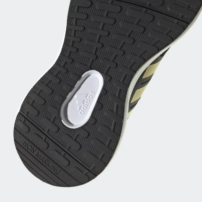 adidas FortaRun 2.0 Cloudfoam Veterschoenen Core Black / Gold Metallic / Cloud White (HP5432)