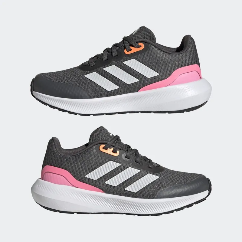 adidas RunFalcon 3 Veterschoenen Grey Six / Crystal White / Beam Pink (HP5836)