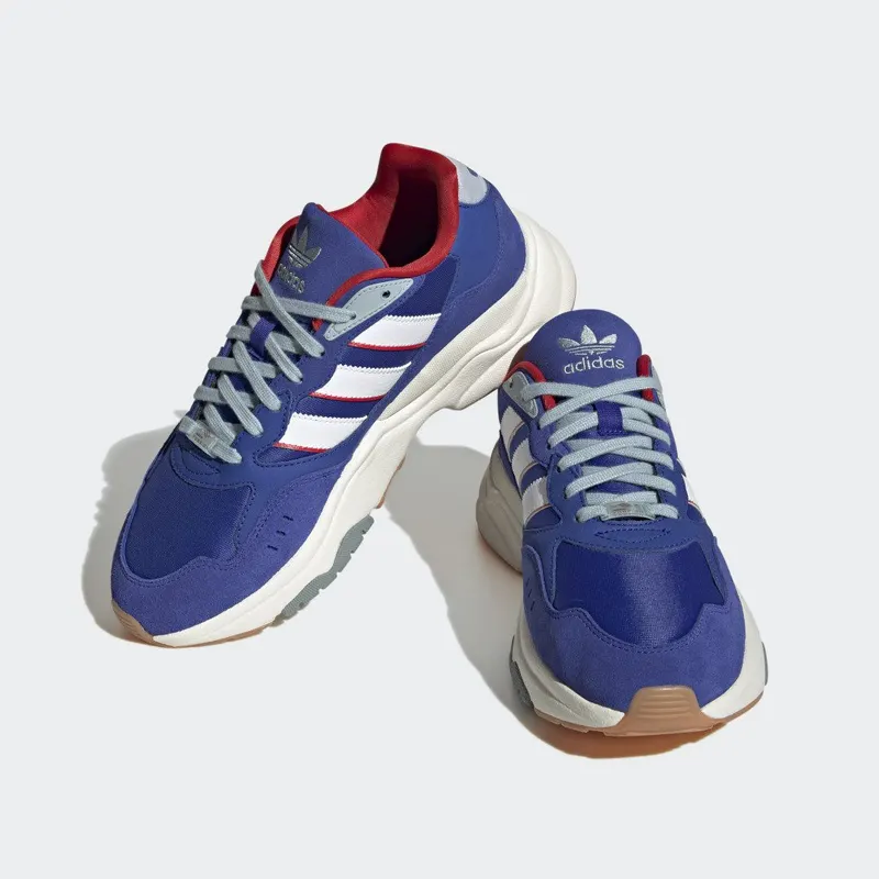 adidas Retropy F90 Semi Lucid Blue / Off White / Better Scarlet (HP6376)