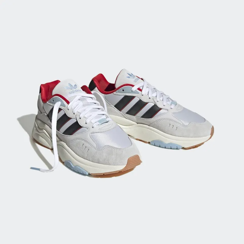 adidas Retropy F90 Dash Grey / Core Black / Better Scarlet (HP6377)