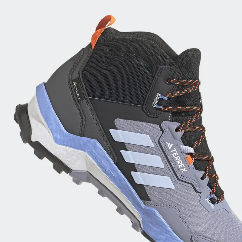 adidas Terrex AX4 Mid GORE-TEX Hiking Silver Violet / Blue Dawn / Core Black (HP7402)