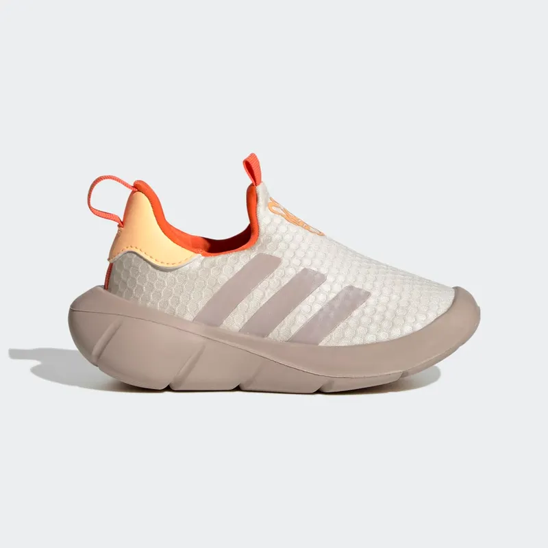 adidas MONOFIT Trainer Lifestyle Slip-On Wonder White / Wonder Taupe / Acid Orange (HP7769)