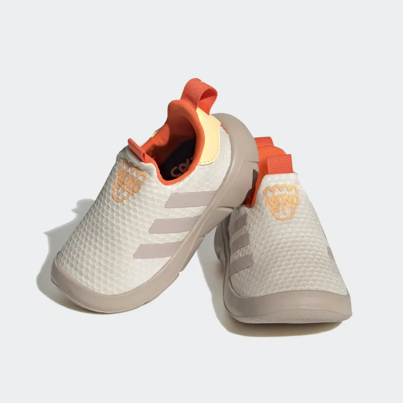 adidas MONOFIT Trainer Lifestyle Slip-On Wonder White / Wonder Taupe / Acid Orange (HP7769)