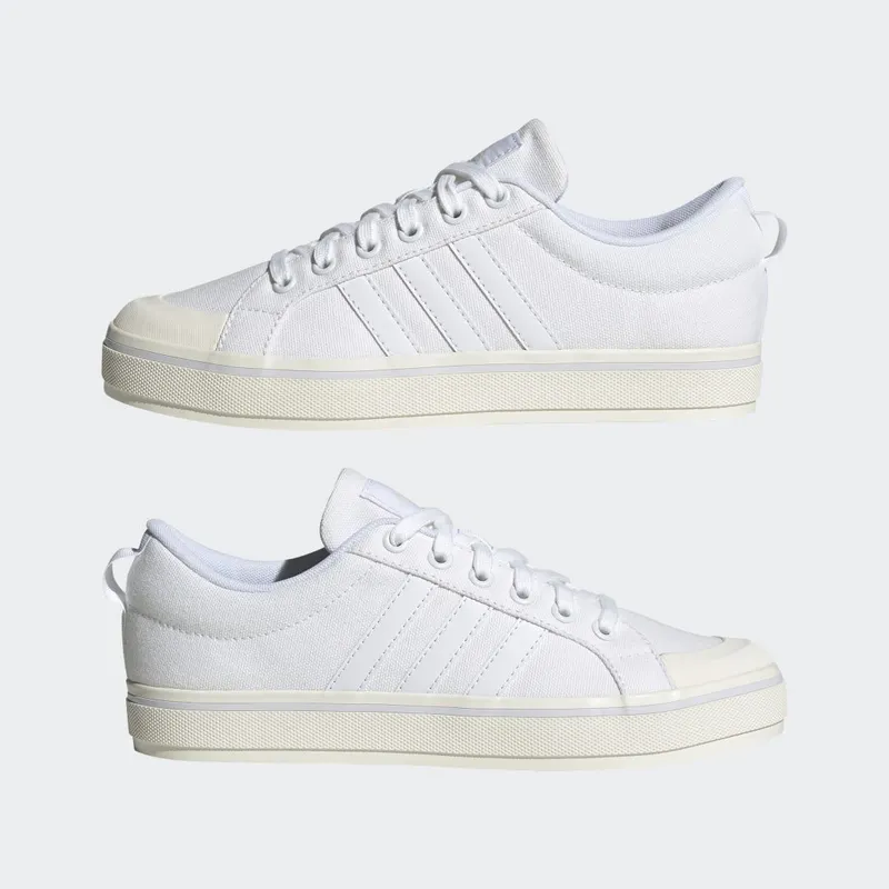 adidas Bravada 2.0 Lifestyle Skateboarding Canvas Cloud White / Cloud White / Chalk White (HP8000)