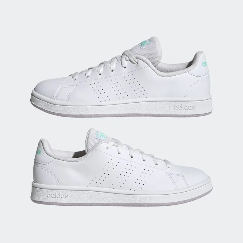 adidas Advantage Base Court Lifestyle Cloud White / Cloud White / Pulse Mint (HP9386)