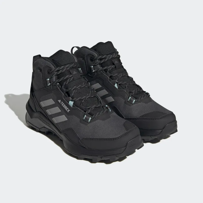 adidas Terrex AX4 Mid GORE-TEX Hiking Core Black / Grey Three / Mint Ton (HQ1049)