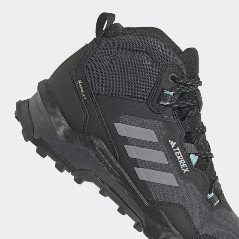 adidas Terrex AX4 Mid GORE-TEX Hiking Core Black / Grey Three / Mint Ton (HQ1049)