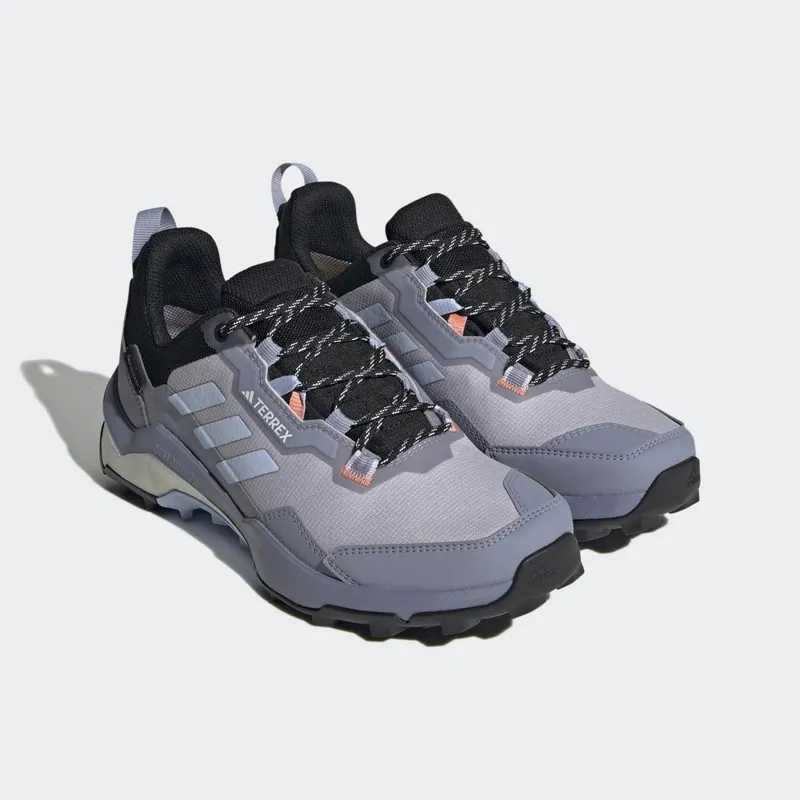 adidas Terrex AX4 GORE-TEX Hiking Silver Violet / Blue Dawn / Solar Gold (HQ1052)