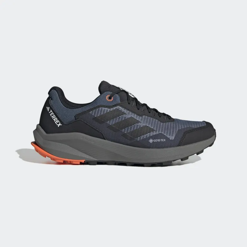 adidas Terrex Trail Rider GORE-TEX Trail Running Wonder Steel / Core Black / Impact Orange (HQ1234)