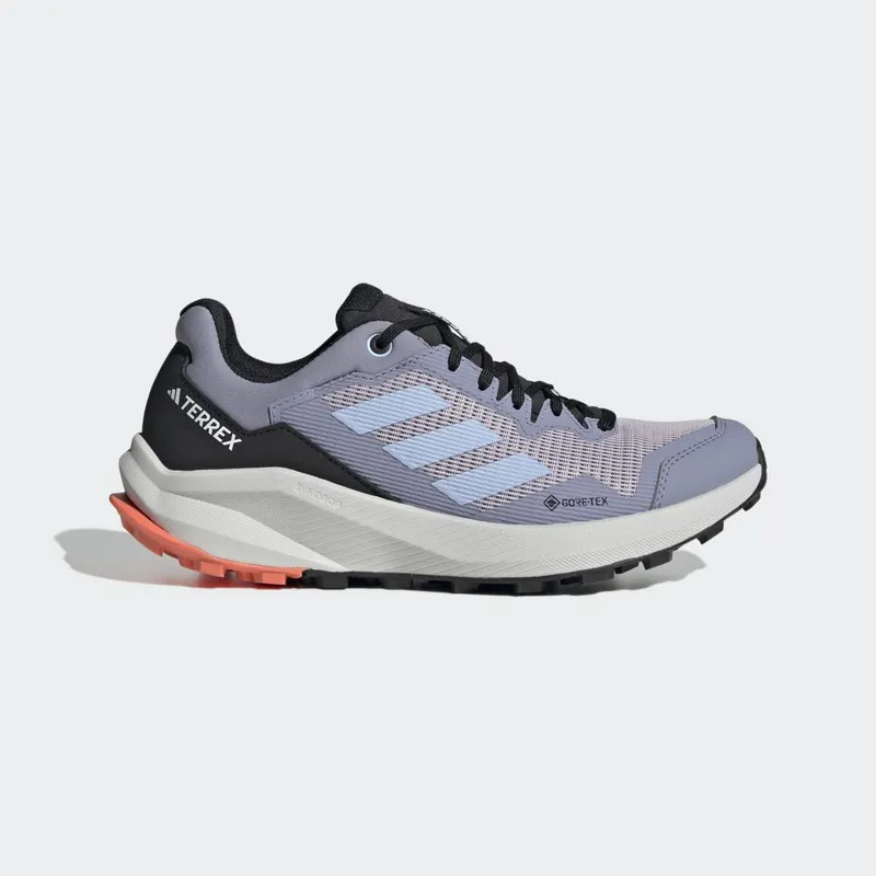 adidas Terrex Trail Rider GORE-TEX Trail Running Silver Violet / Blue Dawn / Coral Fusion (HQ1239)
