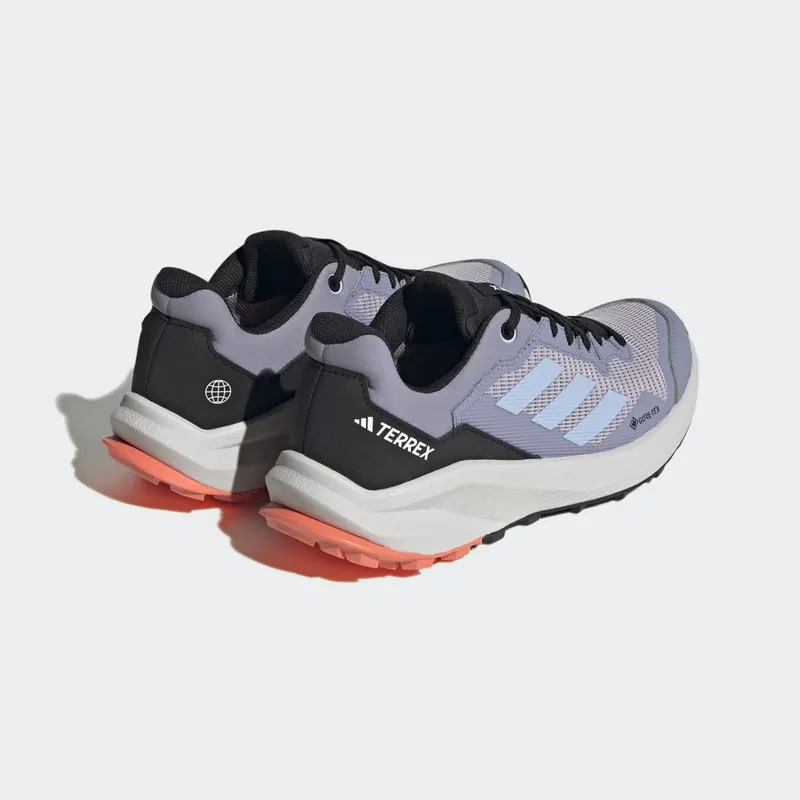 adidas Terrex Trail Rider GORE-TEX Trail Running Silver Violet / Blue Dawn / Coral Fusion (HQ1239)