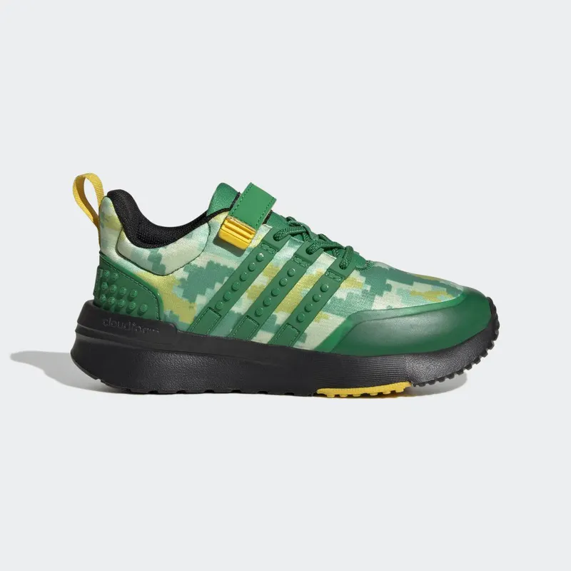 adidas adidas x LEGO® Racer TR21 met Elastische Veters en Klittenband Green / Green / Core Black (HQ1325)