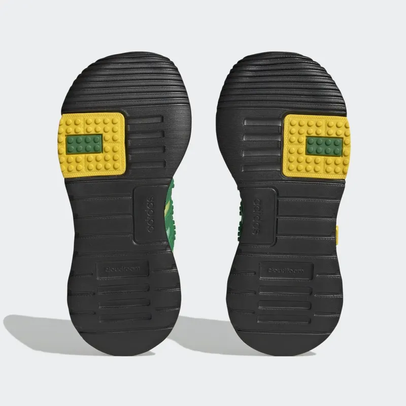 adidas adidas x LEGO® Racer TR21 met Elastische Veters en Klittenband Green / Green / Core Black (HQ1325)
