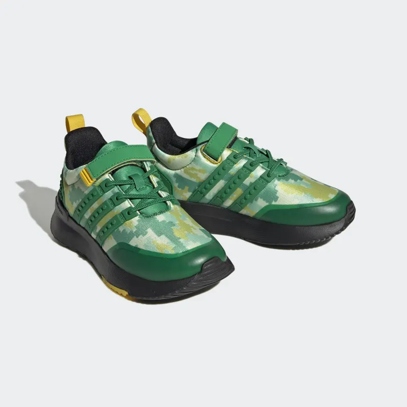 adidas adidas x LEGO® Racer TR21 met Elastische Veters en Klittenband Green / Green / Core Black (HQ1325)