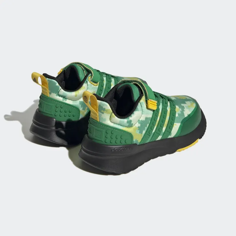 adidas adidas x LEGO® Racer TR21 met Elastische Veters en Klittenband Green / Green / Core Black (HQ1325)