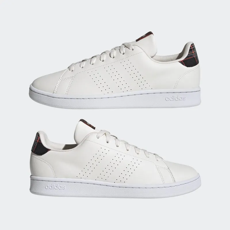 adidas Advantage Chalk White / Grey Six / Grey Two (HQ1786)